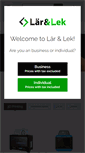 Mobile Screenshot of lar-lek.se
