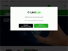 Tablet Screenshot of lar-lek.se
